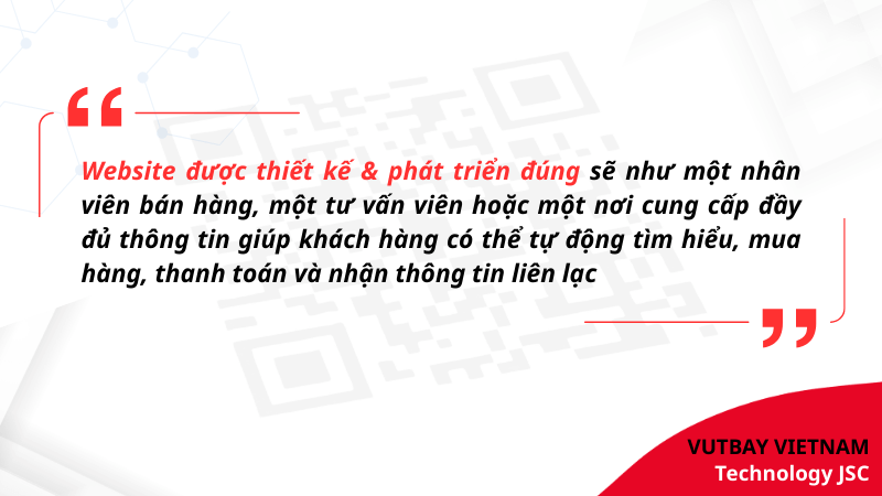 website là kênh truyền thông, bán hàng rất tốt nếu làm đúng
